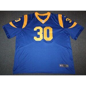 NFL Football Los Angeles Rams Todd Gurley #30 Sewn Jersey 3XL Nike Blue